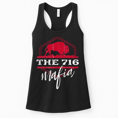 Buffalo Mafia For The 716 Area Code Buffalo Ny Womens Tank Top