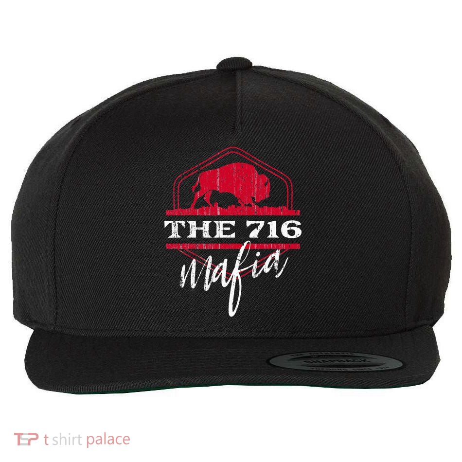 Buffalo Mafia For The 716 Area Code Buffalo Ny Wool Snapback Cap