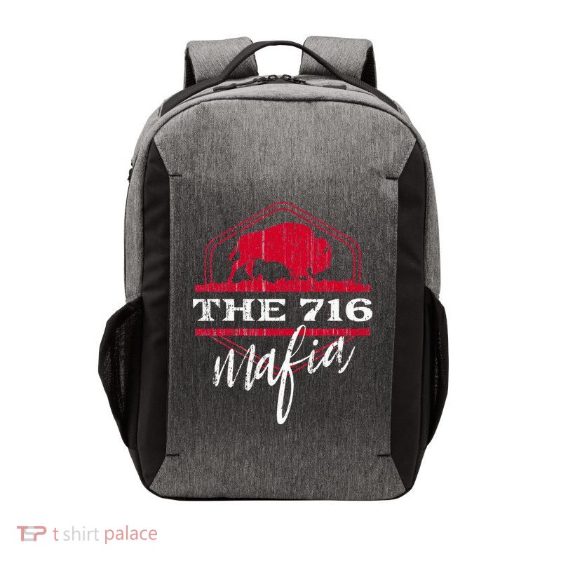 Buffalo Mafia For The 716 Area Code Buffalo Ny Vector Backpack
