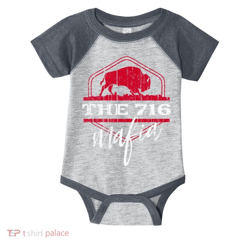 Buffalo Mafia For The 716 Area Code Buffalo Ny Infant Baby Jersey Bodysuit