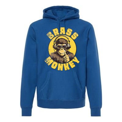 Brass Monkey Funny Cool Music Premium Hoodie