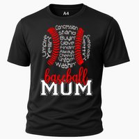 Baseball Mom Funny Sayings Cooling Performance Crew T-Shirt