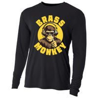 Brass Monkey Funny Cool Music Cooling Performance Long Sleeve Crew