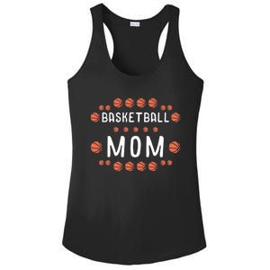 Basketball Mom Fan Best Mama Ever Hooper Gift Ladies PosiCharge Competitor Racerback Tank