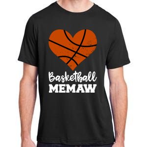 Basketball Memaw Funny Basketball Player Memaw Gift Adult ChromaSoft Performance T-Shirt