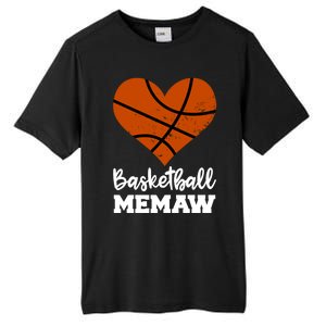 Basketball Memaw Funny Basketball Player Memaw Gift Tall Fusion ChromaSoft Performance T-Shirt