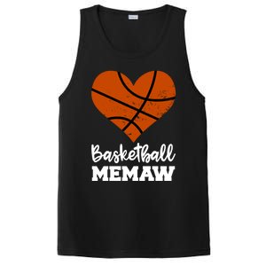 Basketball Memaw Funny Basketball Player Memaw Gift PosiCharge Competitor Tank