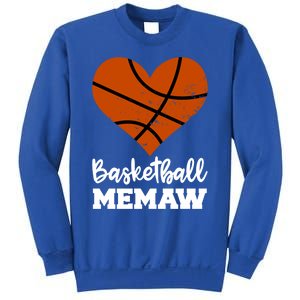 Basketball Memaw Funny Basketball Player Memaw Gift Sweatshirt