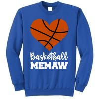 Basketball Memaw Funny Basketball Player Memaw Gift Sweatshirt