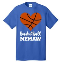 Basketball Memaw Funny Basketball Player Memaw Gift Tall T-Shirt