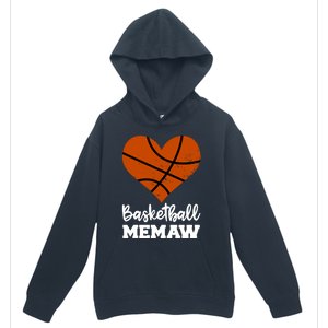 Basketball Memaw Funny Basketball Player Memaw Gift Urban Pullover Hoodie