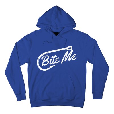 Bite Me Fishing Gift 21045 Hoodie