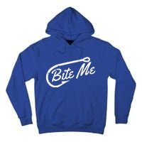 Bite Me Fishing Gift 21045 Tall Hoodie