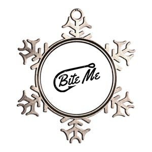 Bite Me Fishing Gift 21045 Metallic Star Ornament