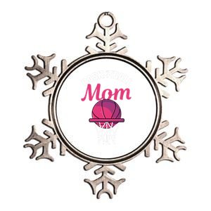 Basketball Mom For Basketball Team Player Meaningful Gift Metallic Star Ornament