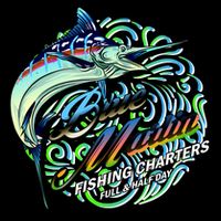 Blue Marlins Fishing Charter City Backpack