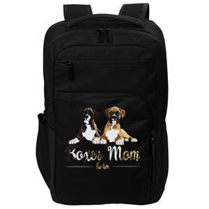 Boxer Mom Fur Life Dog Gifts Impact Tech Backpack