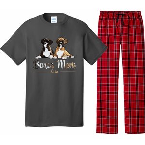 Boxer Mom Fur Life Dog Gifts Pajama Set