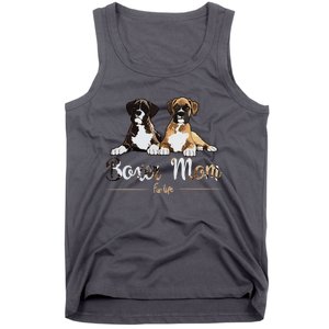 Boxer Mom Fur Life Dog Gifts Tank Top