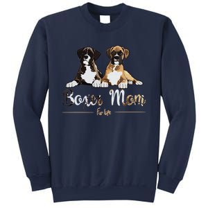 Boxer Mom Fur Life Dog Gifts Sweatshirt