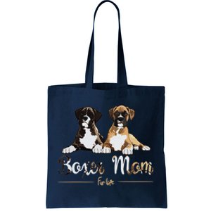 Boxer Mom Fur Life Dog Gifts Tote Bag