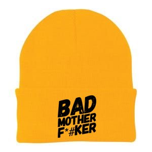 Bad Mother Fker Knit Cap Winter Beanie