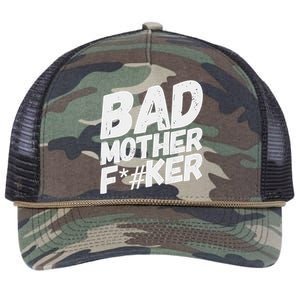 Bad Mother Fker Retro Rope Trucker Hat Cap