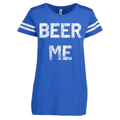 Beer Me Funny Beer Drinking Enza Ladies Jersey Football T-Shirt