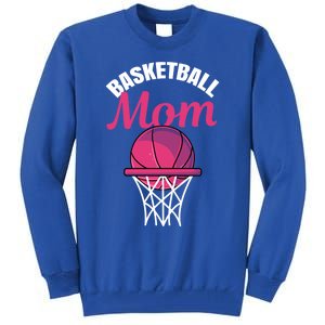 Basketball Mom For Basketball Team Player Cute Gift Tall Sweatshirt