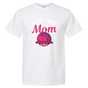 Basketball Mom For Basketball Team Player Cute Gift Garment-Dyed Heavyweight T-Shirt