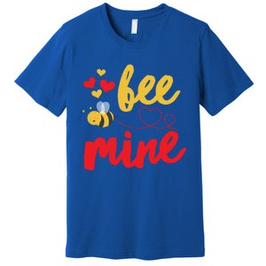 Bee Mine Funny Gift Bees Cute Valentines Day Gift Premium T-Shirt