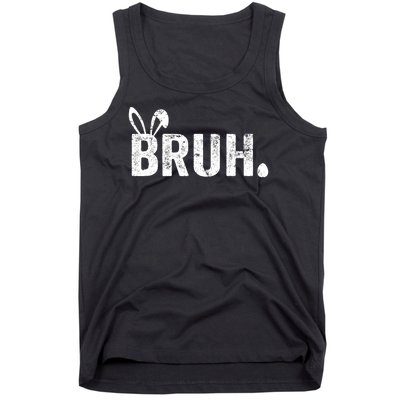 Bruh Meme Funny Saying Bro Greeting Easter Day Tank Top