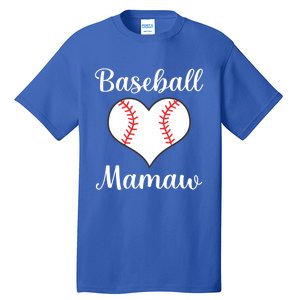 Baseball Mamaw Funny Gift Tall T-Shirt