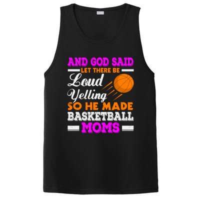 Basketball Mom Funny Basketball Moms Mother Cool Gift PosiCharge Competitor Tank