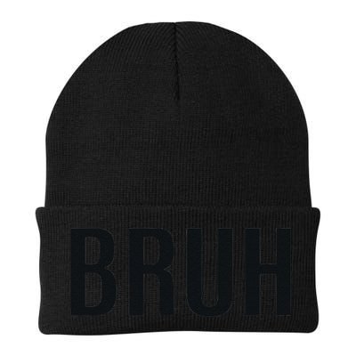 Bruh Meme Funny Saying Brother Greeting Gifts Beanie