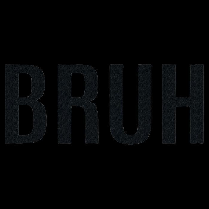 Bruh Meme Funny Saying Brother Greeting Gifts Women's V-Neck T-Shirt