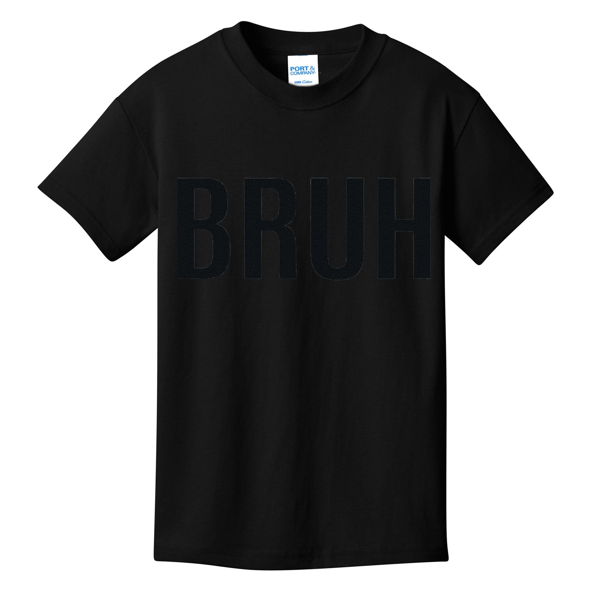 Bruh Meme Funny Saying Brother Greeting Gifts Kids T-Shirt