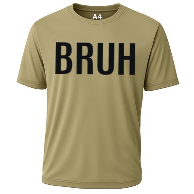 Bruh Meme Funny Saying Brother Greeting Gifts Cooling Performance Crew T-Shirt