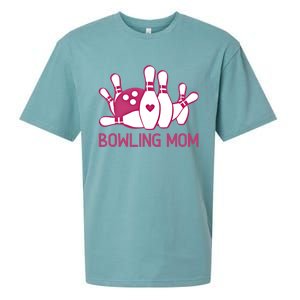 Bowling Mom Funny Gift For Bowlers Pink Bowling Ball Gift Bowl Gift Sueded Cloud Jersey T-Shirt