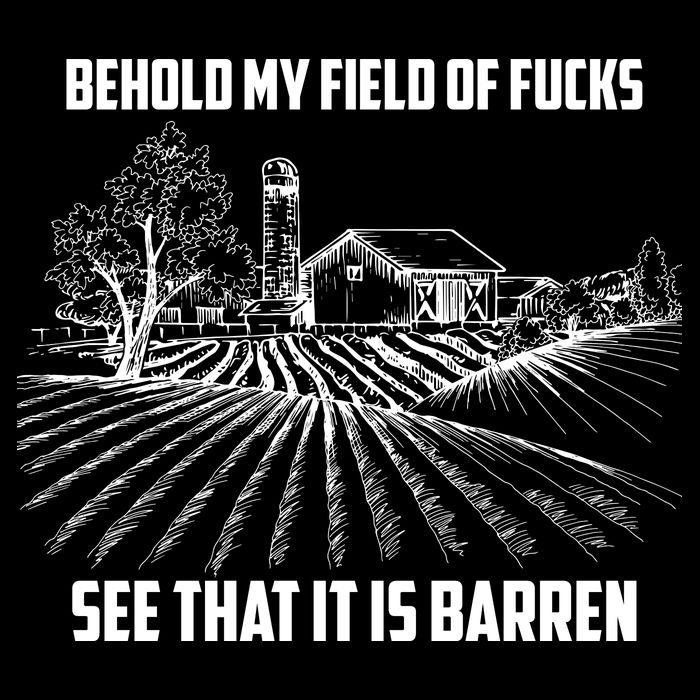 Behold My Field Of Fucks See That It Is Barren Impact Tech Backpack
