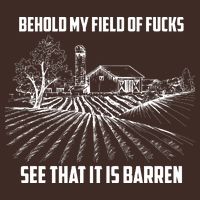 Behold My Field Of Fucks See That It Is Barren Cooling Performance Long Sleeve Crew