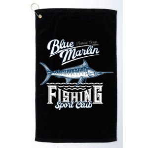 Blue Marlin Fishing And Sports Club Platinum Collection Golf Towel