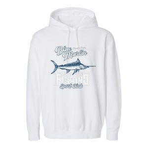 Blue Marlin Fishing And Sports Club Garment-Dyed Fleece Hoodie