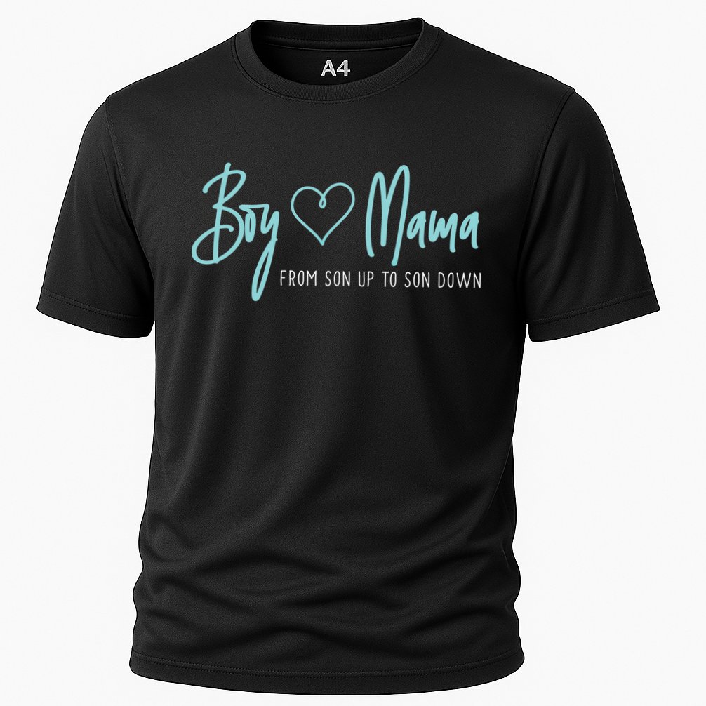 Boy Mama From Son Up To Son Down Cute Gift Mother Mom Gift Performance Shirt
