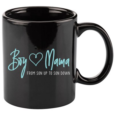 Boy Mama From Son Up To Son Down Cute Gift Mother Mom Gift 11oz C Handle Ceramic Mug
