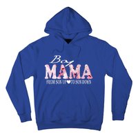 Boy Mama From Son Up To Son Down Funny Mother's Day Fun Mom Cute Gift Hoodie