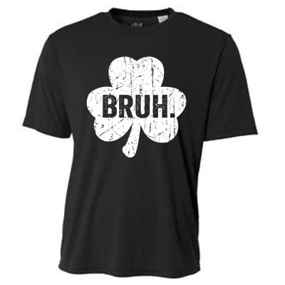 Bruh Meme Funny Saying Bro Greeting Teen Boy St Patricks Day Cooling Performance Crew T-Shirt