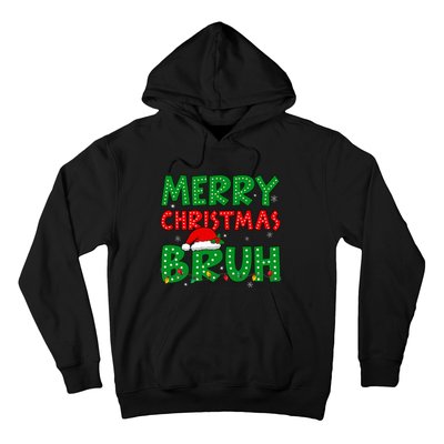 Bruh Meme Funny Saying Bro Greeting Ns Christmas Hoodie