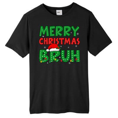 Bruh Meme Funny Saying Bro Greeting Ns Christmas Tall Fusion ChromaSoft Performance T-Shirt