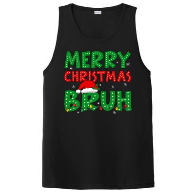 Bruh Meme Funny Saying Bro Greeting Ns Christmas PosiCharge Competitor Tank